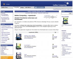 Galileo Computing - openbooks