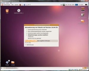 Upgrade Prozess Ubuntu