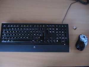 Logitech Tastatur und Maus