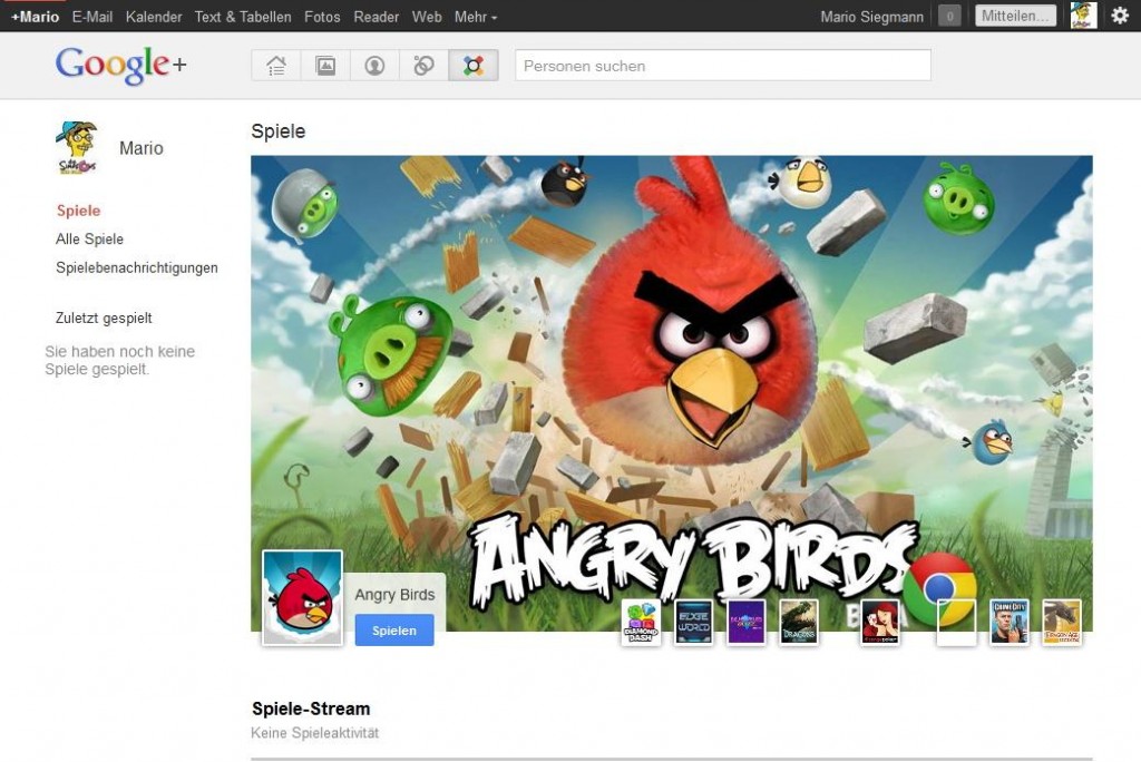 Mein GooglePlus Account